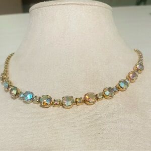 Vintage AB Rhinestone Choker